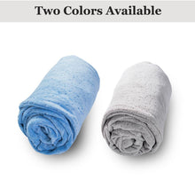 Load image into Gallery viewer, C Shaped Replacement Pillowcase for Pregnancy Pillow with Zipper (Blue) - Awesling