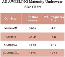 Load image into Gallery viewer, AWESLING Women’s Under Bump Maternity Underwear, Cotton Pregnancy Postpartum Panties