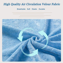 Load image into Gallery viewer, U Shaped Velour Pillowcase, Fit 55”x31” Full Body Pregnancy Pillow - Awesling