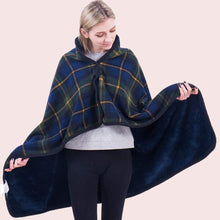 Load image into Gallery viewer, Lightweight Warm Super Soft Sherpa Fleece Wearable Plush Throw Blanket (Green) - Awesling